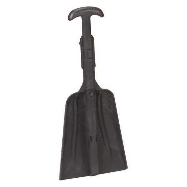 Remco No. 3 Industrial Square Point Shovel, Plastic Blade, 36 in L, Black, ABS Plastic Handle - 6880EBG