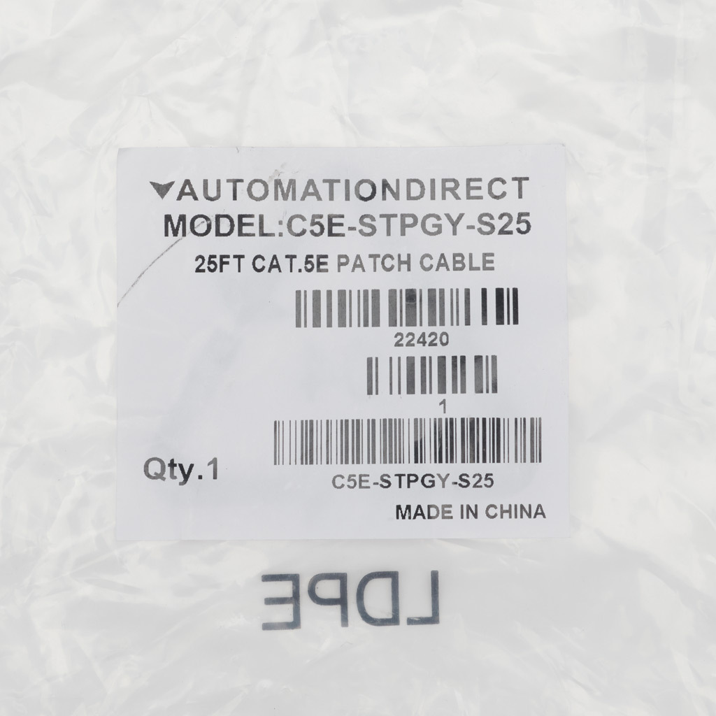 AutomationDirect C5E-STPGY-S25 - EZControles