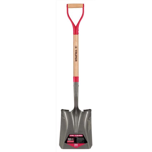 Truper Truper Tru-Tough 41 in. Steel Square Garden Spade Wood Handle - PES-E