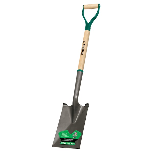 Truper Truper Tru-Tough 41 in. Steel Square Garden Spade Wood Handle - PES-E