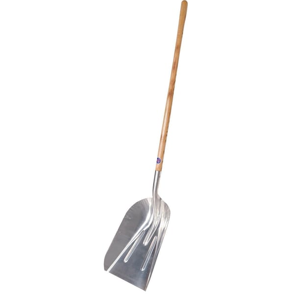 Foxy Manufacturing Long-Handled Scoop Shovels, Aluminum - 707