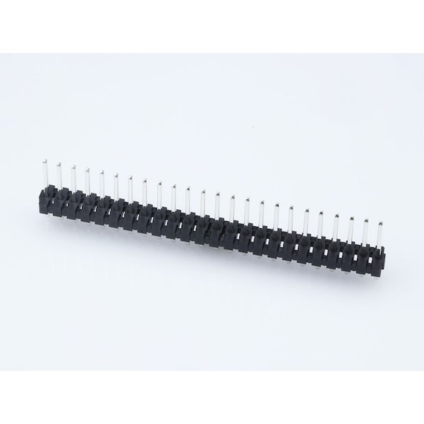 Conector de placa Molex, 36 contactos, 1 fila, macho, ángulo recto, paso de 0.1 pulgadas, terminal de soldadura - 22289363