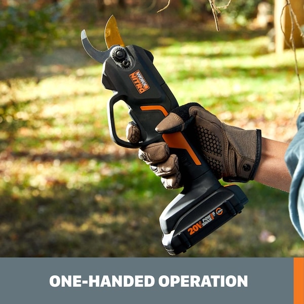 Worx Nitro 20V Pruning Shear/Lopper Tool Only Battery and Charger Included - WG330