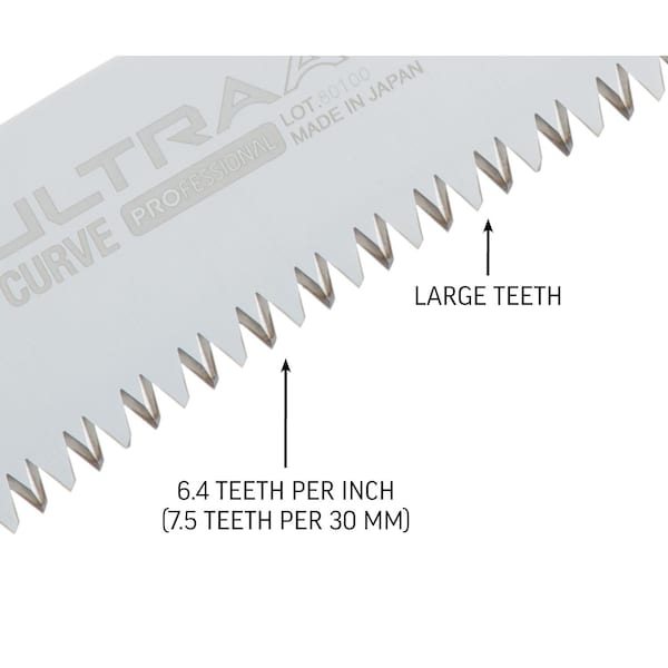 Silky Saws Silky ULTRA ACCEL Curved Blade 240mm Large Teeth - 446-24