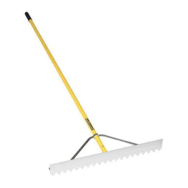 Midwest Rake Light Lute, 42", 82" Handle, Wrap, Handle Material: Powder Coated Aluminum - 56042
