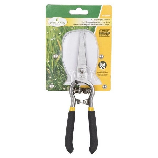 Landscapers Select Trimmer, Steel Blade, Steel Handle, Cushion-Grip Handle, 8-1/4 in OAL - GL11124