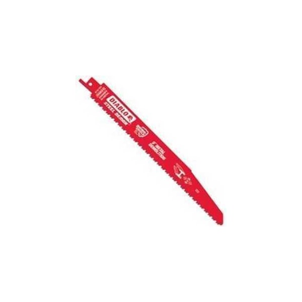 Diablo Reciprocating Saw Blade, 9 in L, 8/10 TPI - DS0908BFD2
