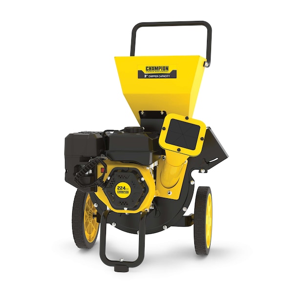 Champion Power Equipment Chipper Shredder, 3'', Champion 224 cc Engine - 200905