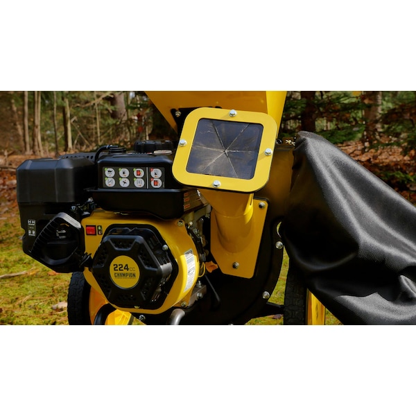 Champion Power Equipment Chipper Shredder, 3'', Champion 224 cc Engine - 200905