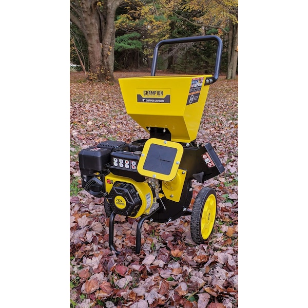 Champion Power Equipment Chipper Shredder, 3'', Champion 224 cc Engine - 200905