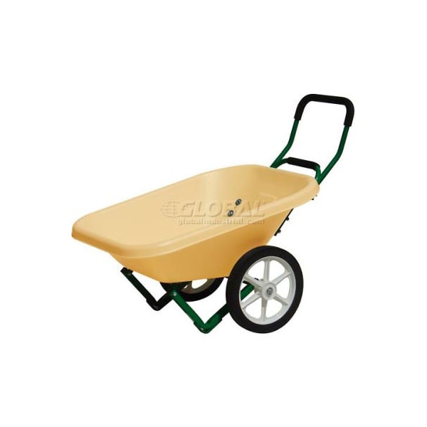 Cr Daniels  Dandux Dandux Loadumper Plastic Lawn & Garden Nursery Wheelbarrow - 4 Cu. Ft. - 200 Lb. Cap. - 42042