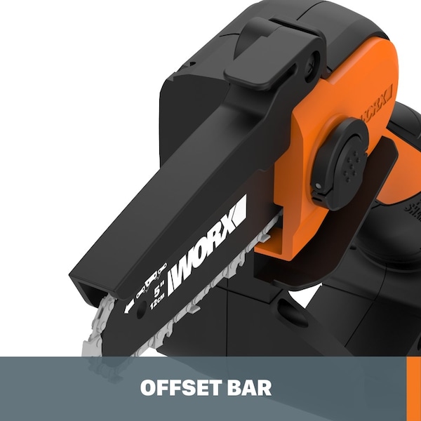 Worx 20V Power Share 5 in. Cordless Pruning Saw, No Battery and Charger Included, Tool Only - WG324.9