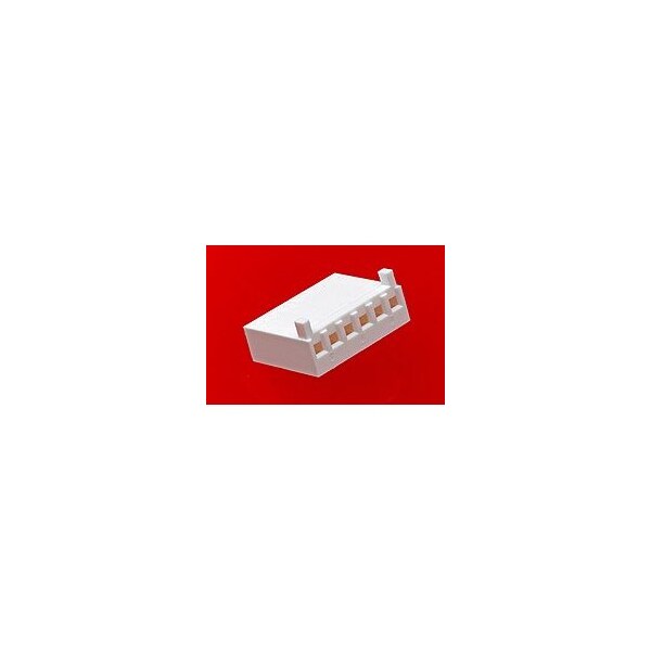 Conector de placa Molex, 14 contactos, 1 fila, hembra, paso de 0.1 pulgadas, terminal de engarce, bloqueo, blanco - 22012146