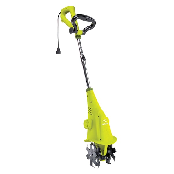 Sun Joe Electric Garden Cultivator, 6.3-Inch, 2.5 Amp, Green - TJ599E