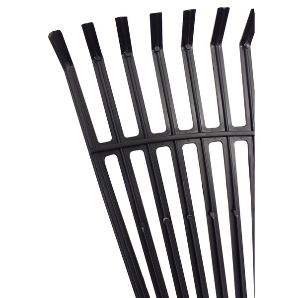 Emsco Group Leaf Rake, 32in Resin Head, 48in Hardwood Handle w/ Soft Foam Grip - 2860