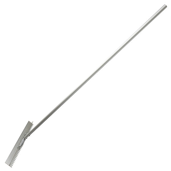 Kraft Tool Asphalt Lute, Magnesium, 31 Tines, 6 ft. - GG830