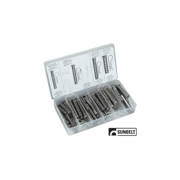 A & I Products Tine Pine / Hair Clip Assortment (88 pieces) 5" x9" x2" - A-B1SB18