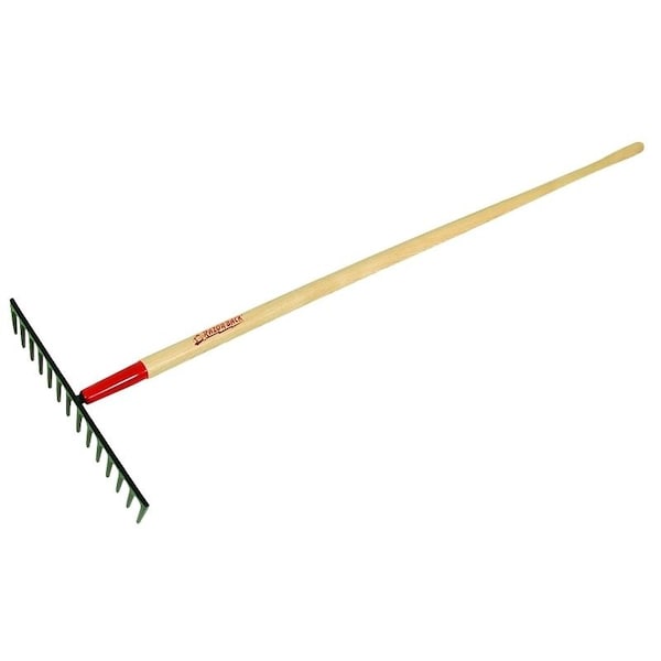 Razor-Back Road Rake, 378 in L Head, 16 in W Head, 14 Tine, Steel Tine, Steel Head, 6614 in L Tine - 63121