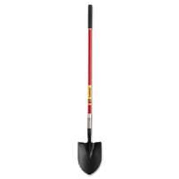 Greengrass Round Point Shovel, Fiberglass Handle - GR1627877