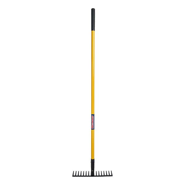 Westward Garden Level Head Rake, Steel, 61 in - 822H59