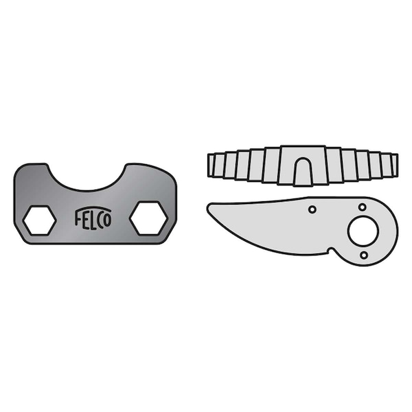 Felco 7/3-1 Replacement Kit 1 x 7/3, 1 x 2/11, 1 x 2/30 - 37075