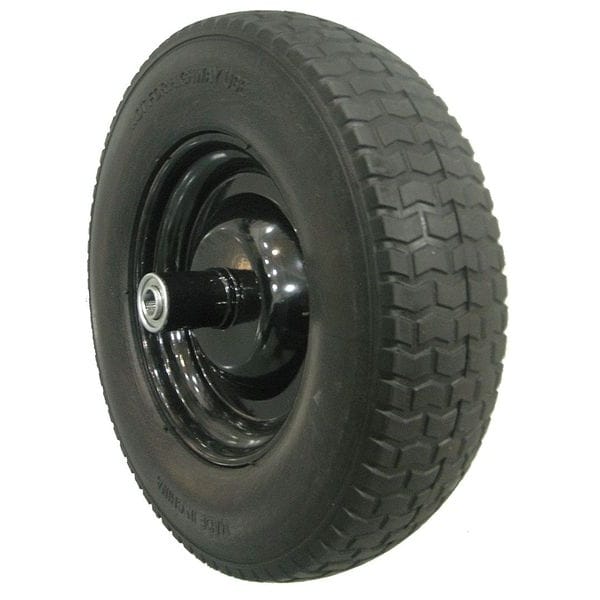 Westward Wheelbarrow Tire, Knobby, 14-1/2 In. Dia. - 10G170