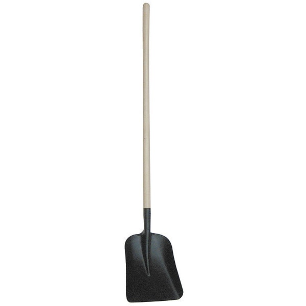 Westward Standard Scoop Square Point Shovel, 16 ga Not Applicable Blade, Steel Blade, Forward Turn Step - 4LVT1