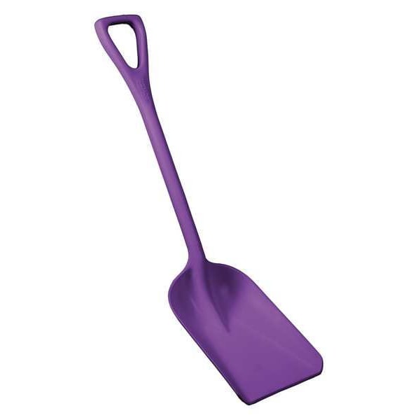 Remco Hygienic Square Point Shovel, Polypropylene Blade, 23 1/2 in L, Purple - 69818