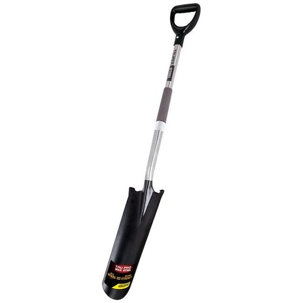 Truper Truper 7598527 16 x 6.25 x 27 in. D-Handle Steel Drain Spade Steel; Assorted - 7598527