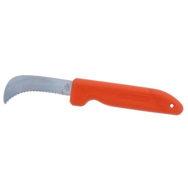 Zenport Harvest Utility Knife - 3 in Curved Serrated Blade, 5PK - K102