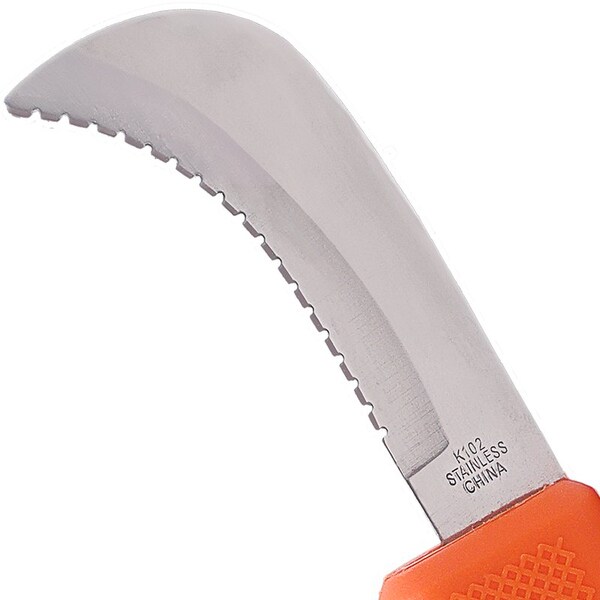 Zenport Harvest Utility Knife - 3 in Curved Serrated Blade, 5PK - K102