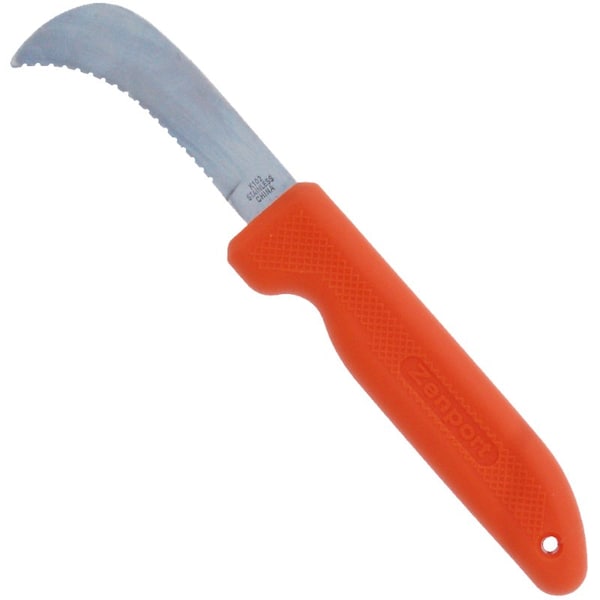 Zenport Harvest Utility Knife - 3 in Curved Serrated Blade, 5PK - K102
