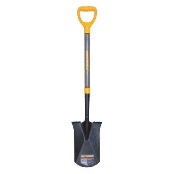 True Temper Border Shovel, Steel Blade, 24 in L Hard Wood Handle - 2540800