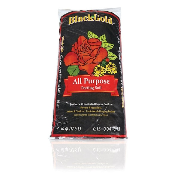 Black Gold Black Gold All Purpose Potting Mix 16 qt - 1410102 16QT U