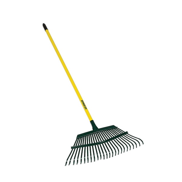 Seymour Midwest 23-tine Leaf Rake with 48"L Steel Handle - 43106GRA