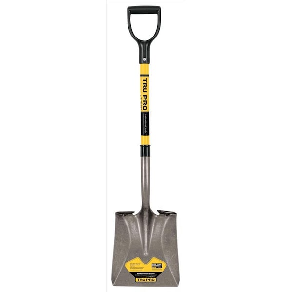 Truper Truper Tru-Tough 41 in. Steel Square Transfer Shovel Fiberglass Handle - PCY-FV