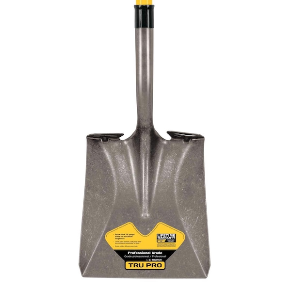 Truper Truper Tru-Tough 41 in. Steel Square Transfer Shovel Fiberglass Handle - PCY-FV