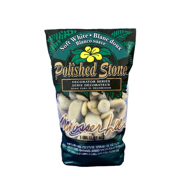 Mosser Lee Mosser Lee White Polished Soil Cover 5 lb - ML1160