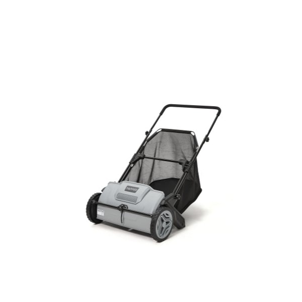 Dapper Supply 21-Inch Push Lawn Sweeper, Grass, Lawn and Leaf Cleanup Collector - DP-FS1104