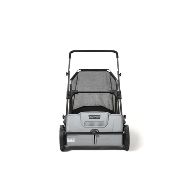 Dapper Supply 21-Inch Push Lawn Sweeper, Grass, Lawn and Leaf Cleanup Collector - DP-FS1104