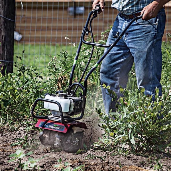 Earthquake Earthquake MAC 31452 8 in. 2-Cycle 33 cc Cultivator/Tiller - 31452