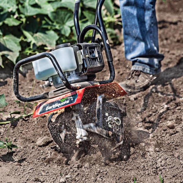 Earthquake Earthquake MAC 31452 8 in. 2-Cycle 33 cc Cultivator/Tiller - 31452