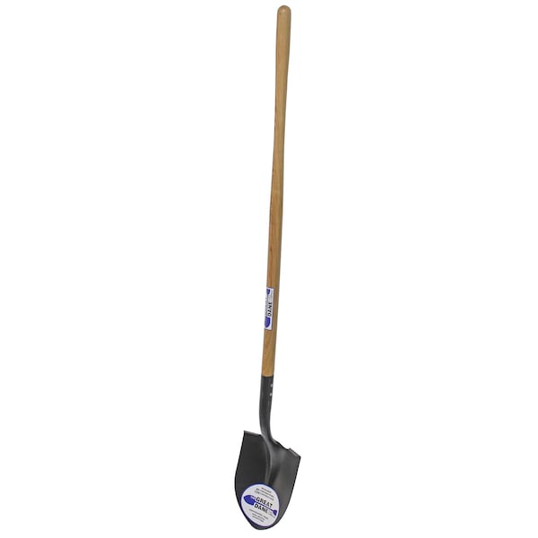 The Brush Man No 2 Round Point Shovel, Long Wood Handle, 3PK - SHOVEL-RD-LW2-I
