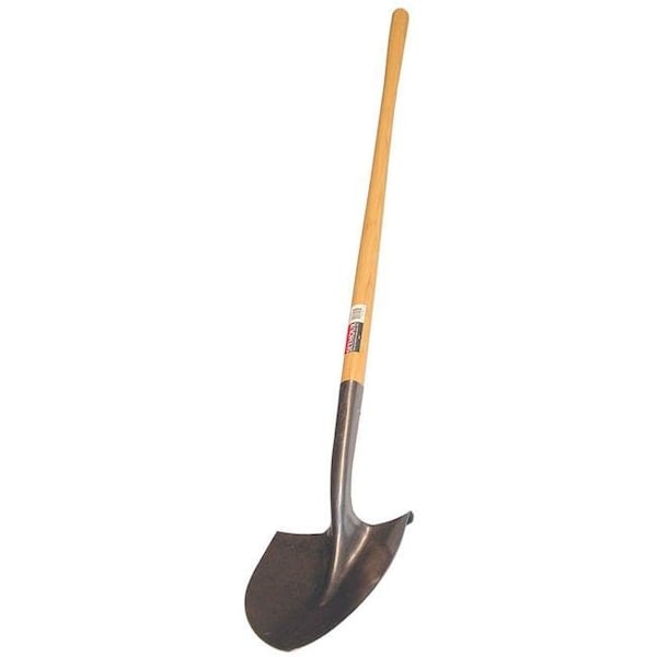 Seymour Midwest Seymour 42in. Wood Handle Professional Round Point Shovel  SV-LR90 - SV-LR90