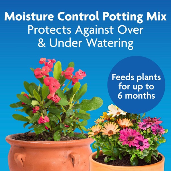 Miracle-Gro Miracle-Gro Moisture Control Flower and Plant Potting Mix 8 qt - 75578300