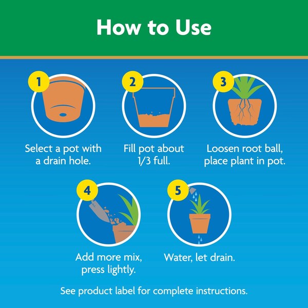 Miracle-Gro Miracle-Gro Moisture Control Flower and Plant Potting Mix 8 qt - 75578300