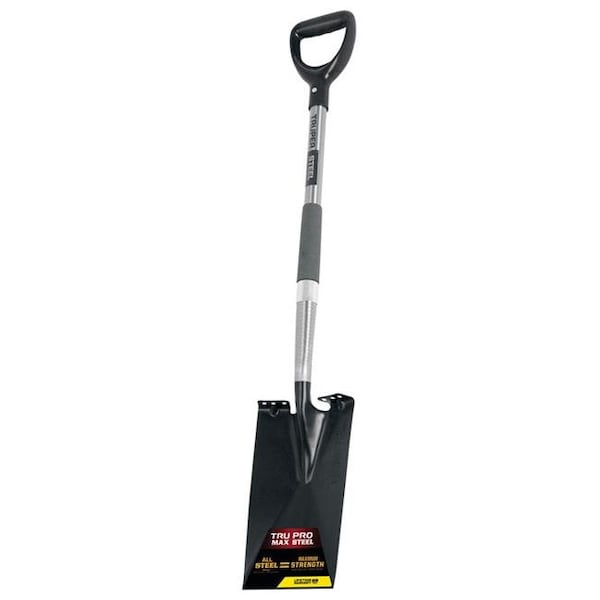 Truper Truper 7598485 10 x 7.25 x 27 in. D-Handle Garden Spade Steel Steel; Assorted - 7598485