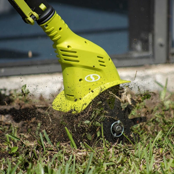 Sun Joe 24-Volt 2.0-Ah Cordless 6-Inch Cutting Swath Cordless Garden Tiller/Cultivator - 24V-TLR-LTE