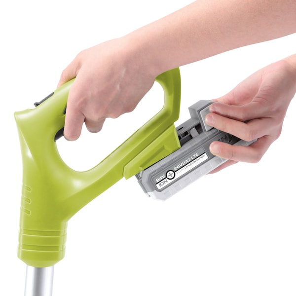 Sun Joe 24-Volt 2.0-Ah Cordless 6-Inch Cutting Swath Cordless Garden Tiller/Cultivator - 24V-TLR-LTE