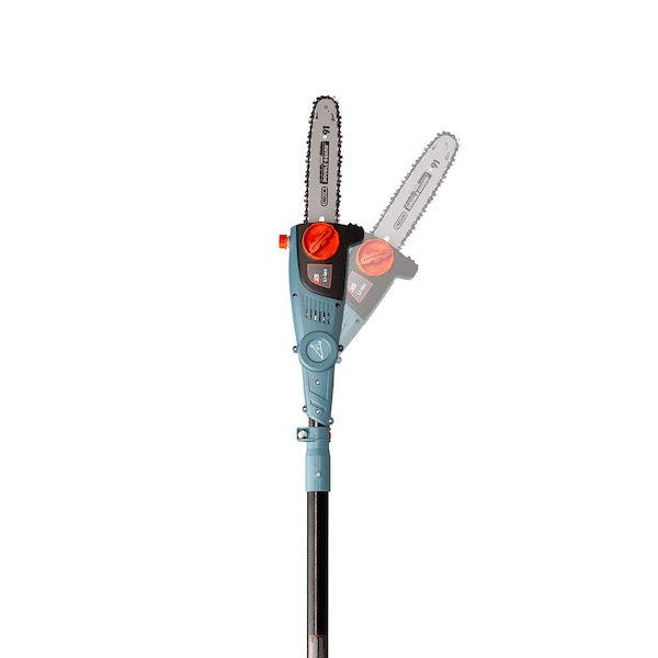 Senix 58V Max* Cordless Brushless Pole Saw, 10-inch Oregon bar and chain, Articulating Head (Tool Only) - CSPX5-M-0